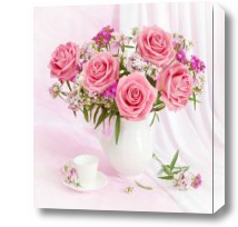 Картина Букет розовых роз